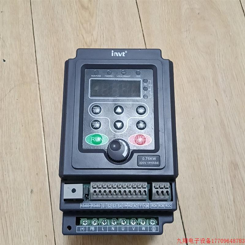 拍前询价:(议价)英威腾变频器CHE100-0R7G-S2 0.75K