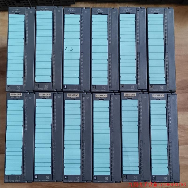 拍前询价:工控设备6ES7 331-7KF02-0AB0 模拟量输入 ai8模块正品