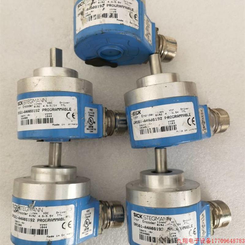 拍前询价:A027*原装拆机SICK西克/施克编码器 DRS61-A4A08192 10