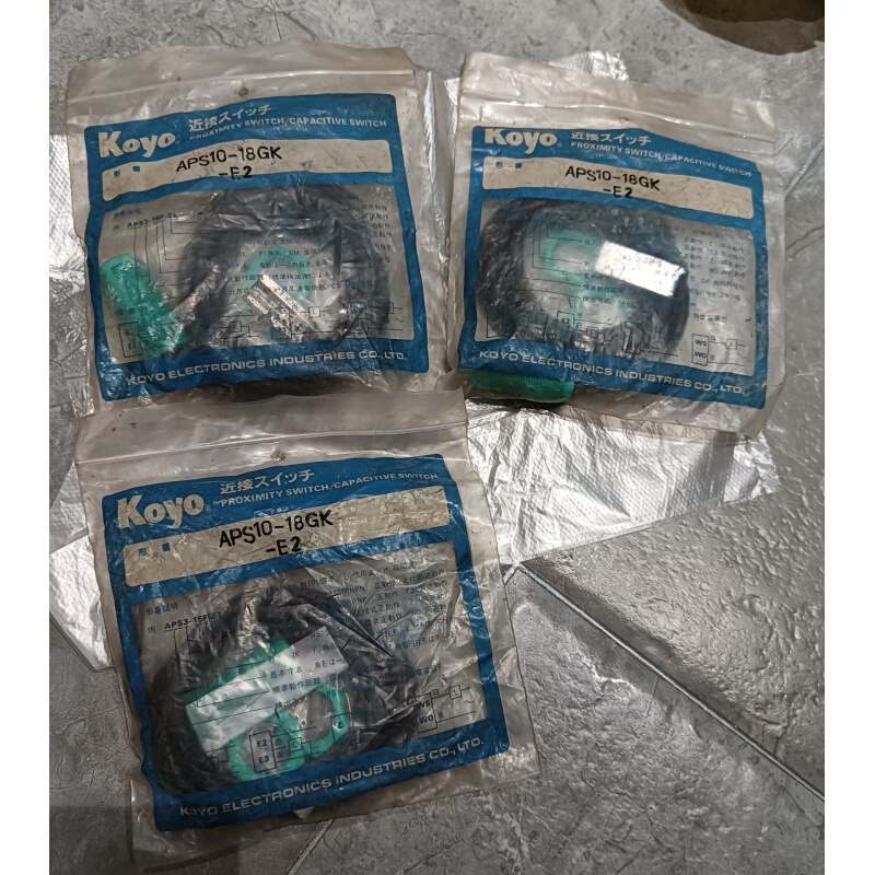 拍前询价：原装正品光洋接近开关APS10-18GK-E2数量3只，AP