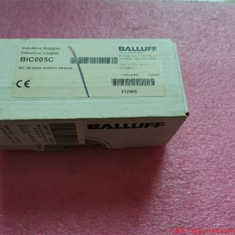 拍前询价:A027*全新原装BALLUFF巴鲁夫BIC 2I0-I2A50-Q40KFU-SM4