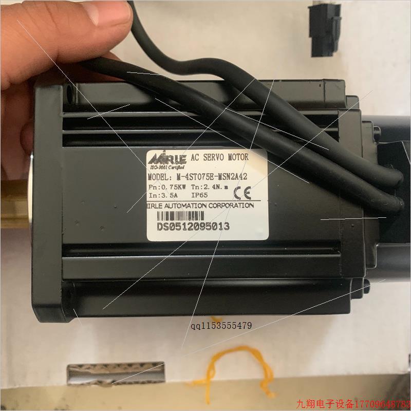 拍前询价:盟立交流伺服马达m-4st075e-msn2a42
