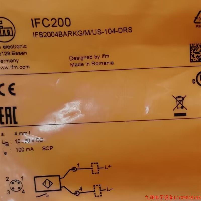 拍前询价:IFM IF5937 IFC200 IFC204 IFC205 全新原装