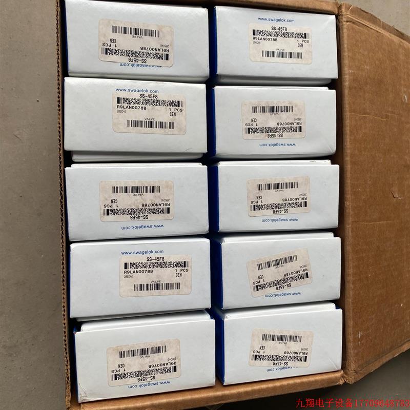 拍前询价:议价世伟洛克Swagelok  SS-45F8,全新原装正品打包议