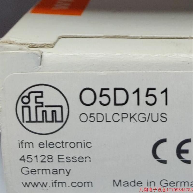 拍前询价:IFM O5D100 O5D151 O5E200 O5E500 全新原装正品易福门