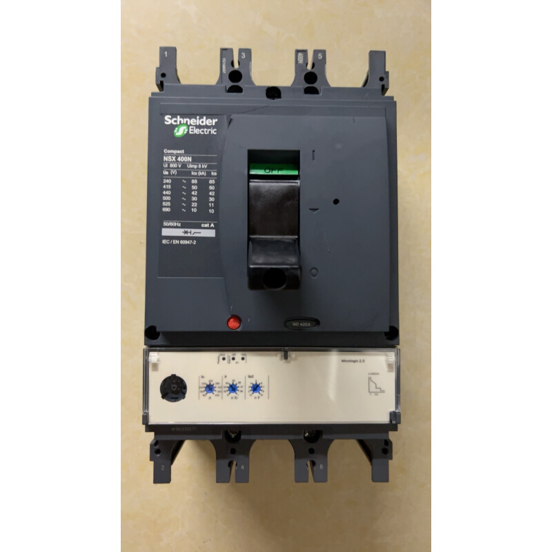 拍前询价：（议价）施耐德塑壳断路器开关NSX 400N，400A，成色漂