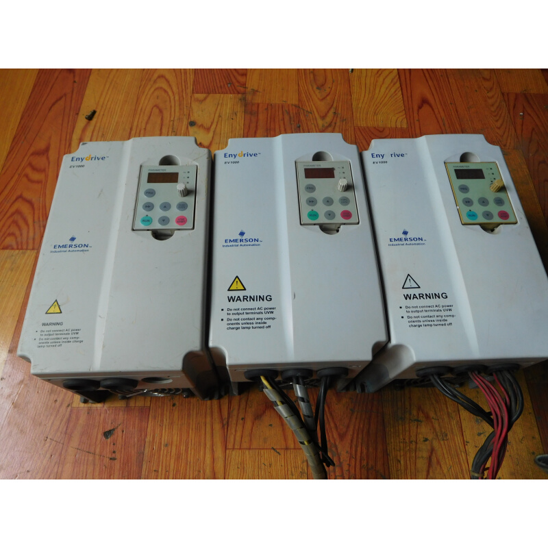 拍前询价：二手 拆机艾默生变频器EV1000-4T0037G 3.7KW 380V 实