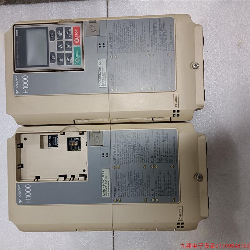 拍前询价:安川H1000变频器CIMR-HB4A0018FAA,5.5