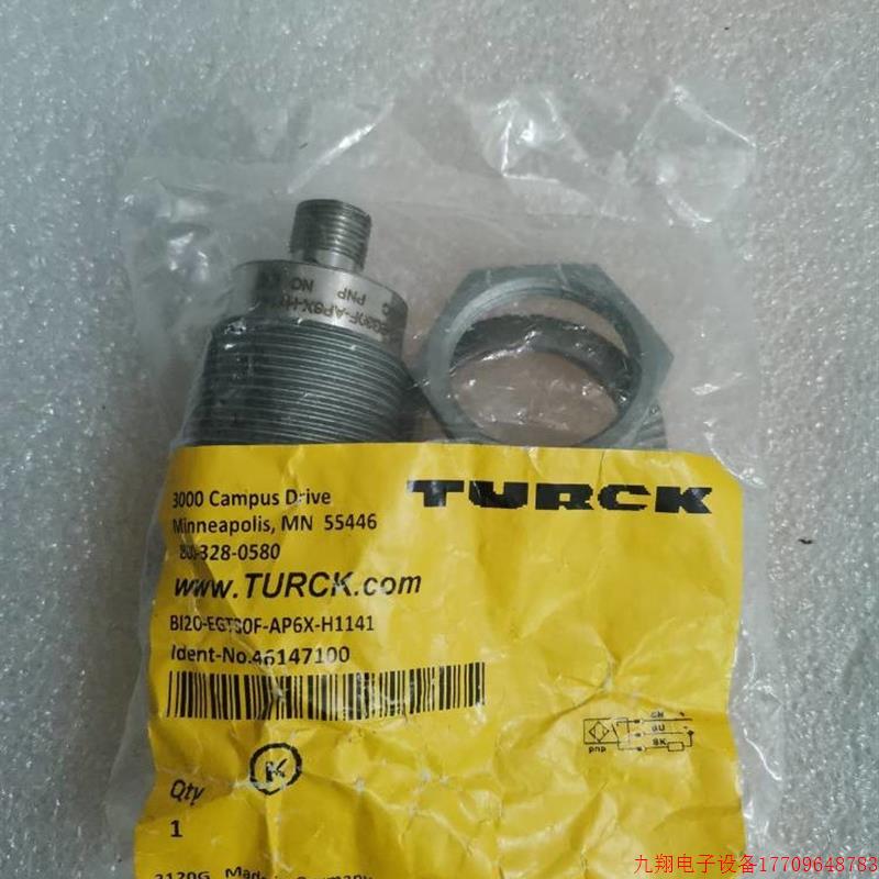 拍前询价:A027*全新原装TURCK图尔克 BI20-EGT30F-AP6X-H1141 46