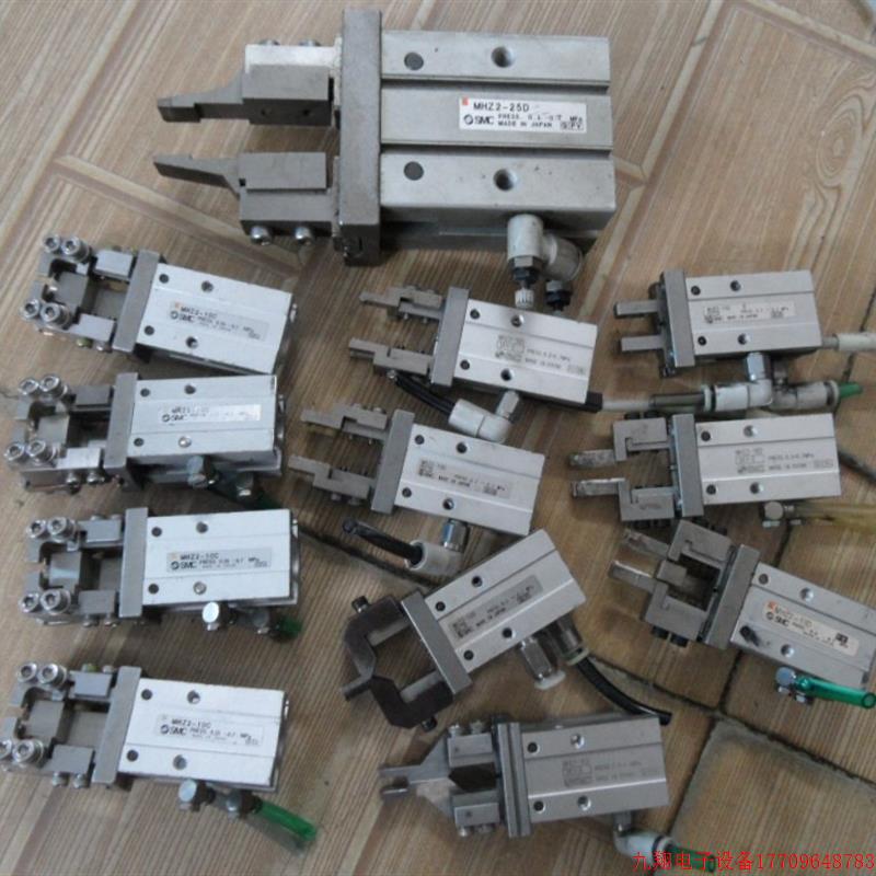 拍前询价:原装SMC手指气缸MHZ2-10D MHZ2-10C MHZ2-25D正品拆机