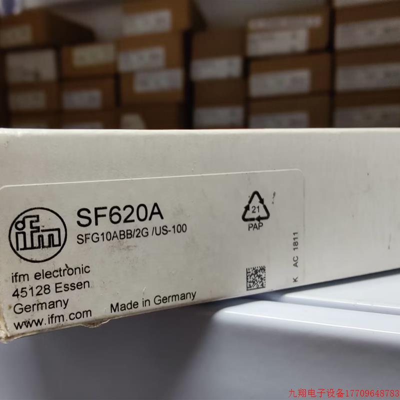拍前询价:IFM SF620A SF6201 SF5300 SF5200 全新原装正品易福门