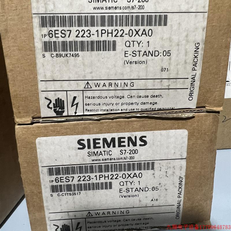 拍前询价:模块6ES7223-1PH22-0XA0 EM223