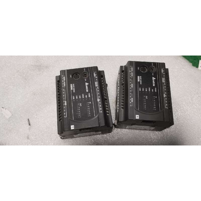 拍前询价：台达PLCDVP16ES200T/R功能包好成色如图