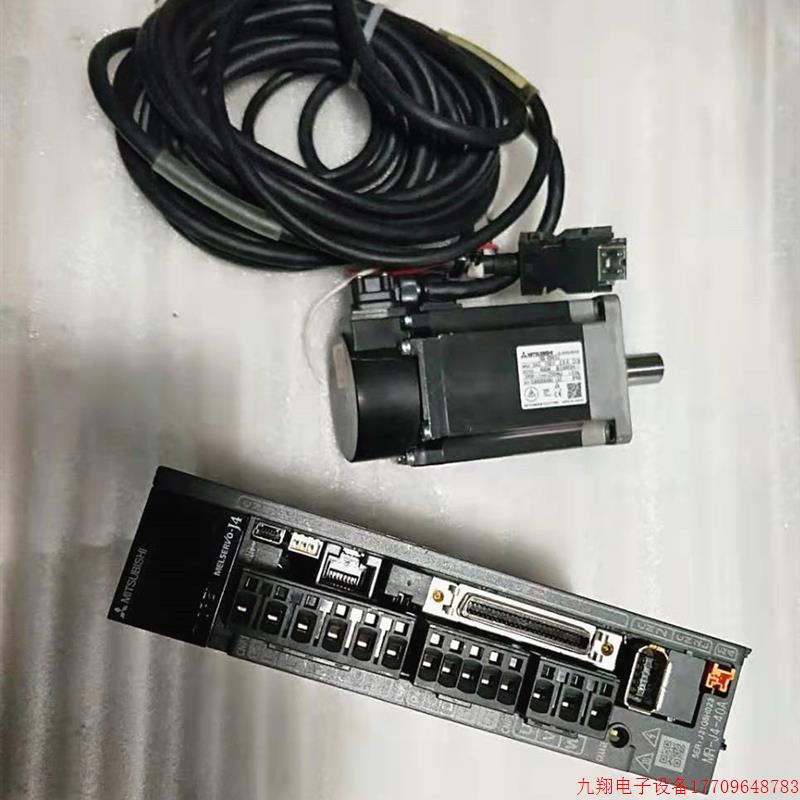 拍前询价:原装拆机三菱MR-J4-40A+HG-KR43可单买现货实物图