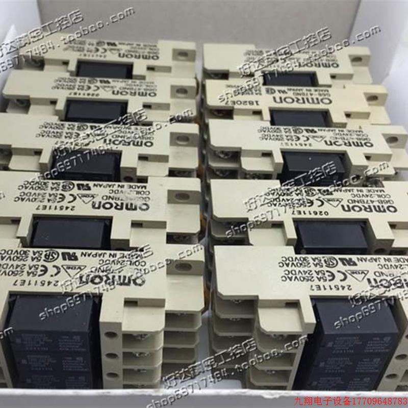 拍前询价:G姆6B -4BND G6B-47BND 4G6B-8BND 欧龙终端继电器现货