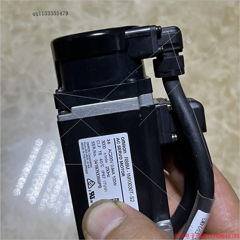 拍前询价:R88M-1M10030T-S2OMRON电机二手拆机功能正常实