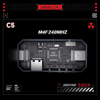 WITRN维简C5检测仪USB电压电流表测试仪PD3.1诱骗EPR老化激活48V