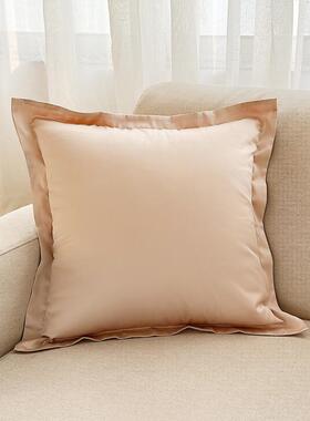 抱枕套不含芯45纯棉50大号65x65全棉60沙发靠背套55正方形枕头套