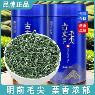 古丈毛尖湘西綠茶葉2025新茶濃香型明前嫩芽禮罐裝 店有保靖黃金茶