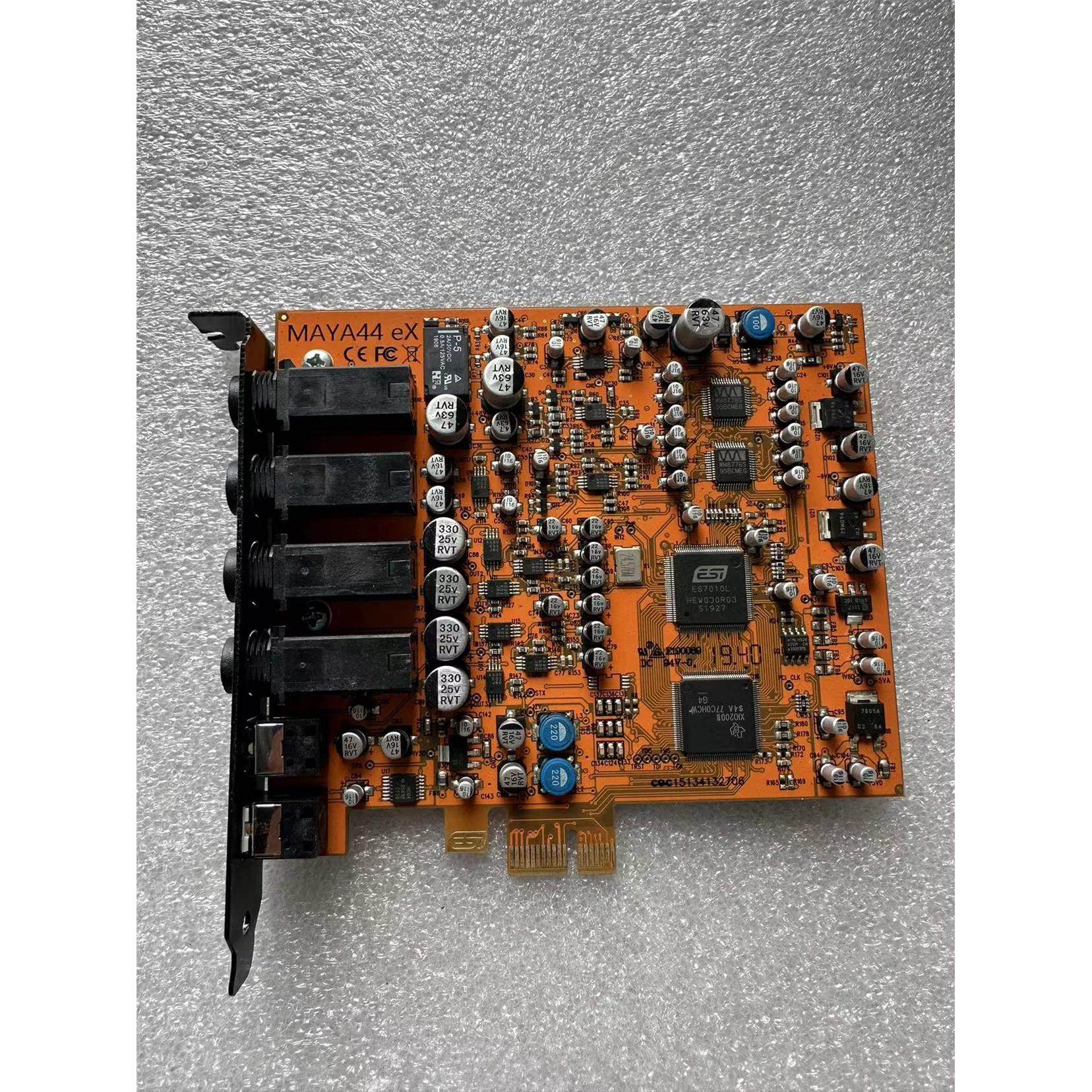现货  ESI 玛雅Maya44EX PCIe 内置声卡录音K歌音乐编曲直播机架