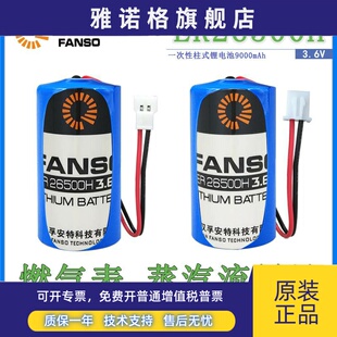 孚安特ER26500H 蒸汽流量计 燃气表 锂电池3.6V 涡街2号C型物联网