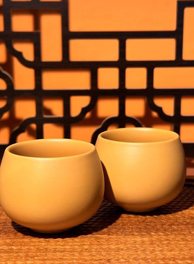 舒仲-黄金段泥罗汉杯-60毫升（2个装）