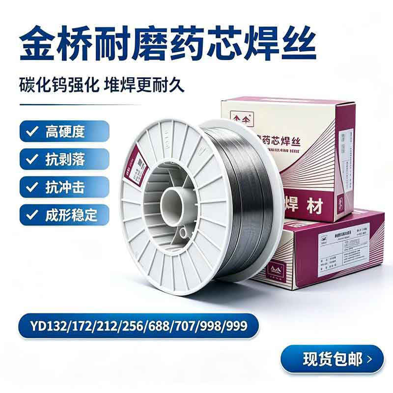 堆焊合金药芯焊丝金桥