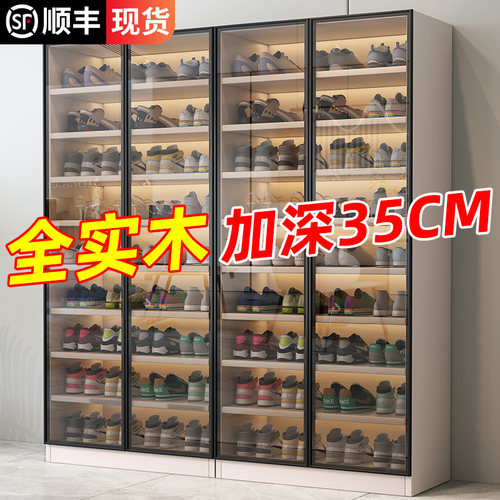 实木鞋柜2025新款入户玄关柜