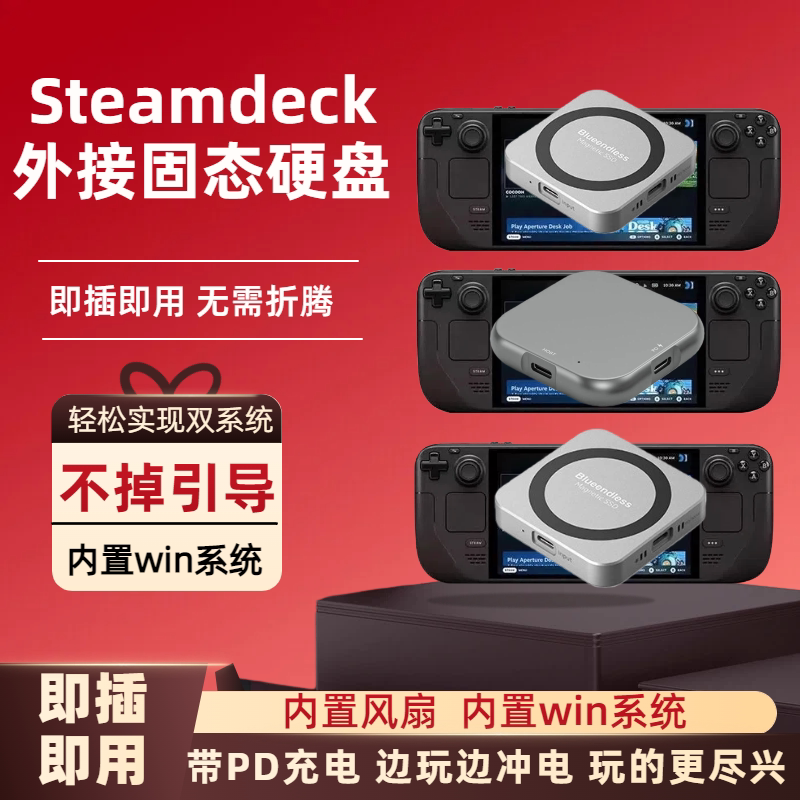 SteamDeck外接win系统固态硬盘图片