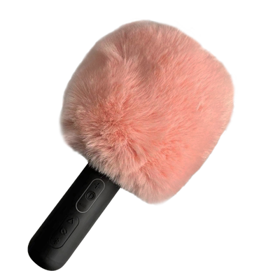 话筒毛毛套海绵套防喷降噪不阻音