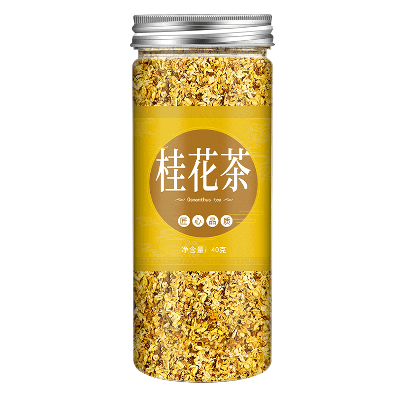 桂花茶旗舰店特级小包装天然金桂花食用商用烘焙新鲜干花桂林无硫