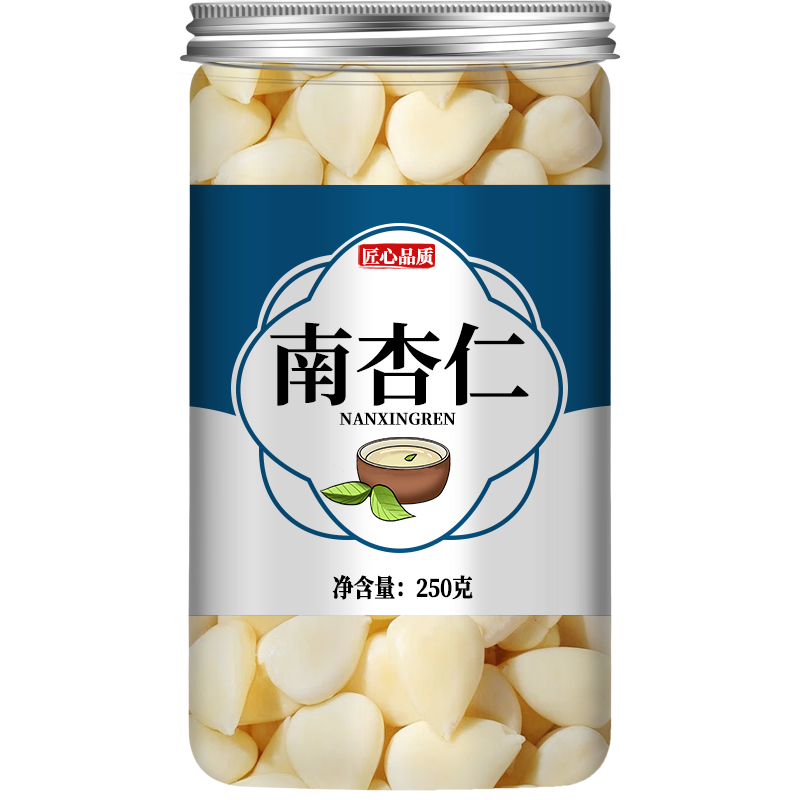 南杏仁官方旗舰店正品中药材生甜粉片食用打豆浆去皮纯承德北杏仁