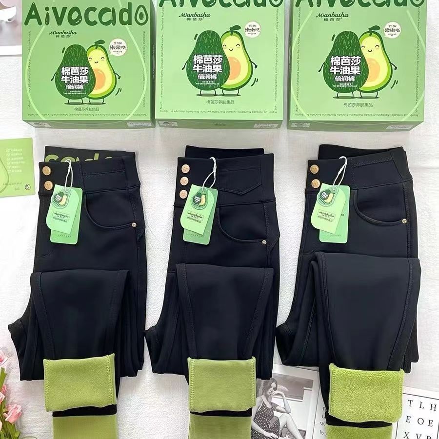 正品棉芭莎打底裤厚加绒可外穿