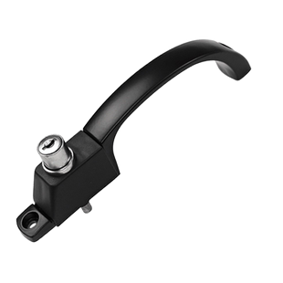 金刚网纱窗执手防盗纱窗锁带钥匙拉手锁铝合金纱门窗户锁把手配件