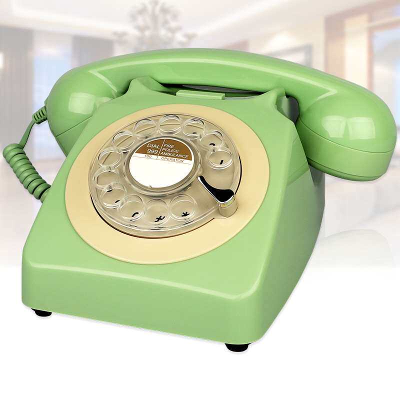 金顺迪复古仿古老式田园电话机插卡电信移动联通无线固定电话座机