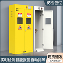 全钢防爆气瓶柜安全柜实验室双瓶煤气罐乙炔氮气氢气体钢瓶储存柜