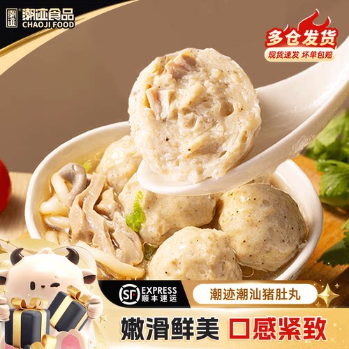 潮迹潮汕猪肚丸250g*2袋