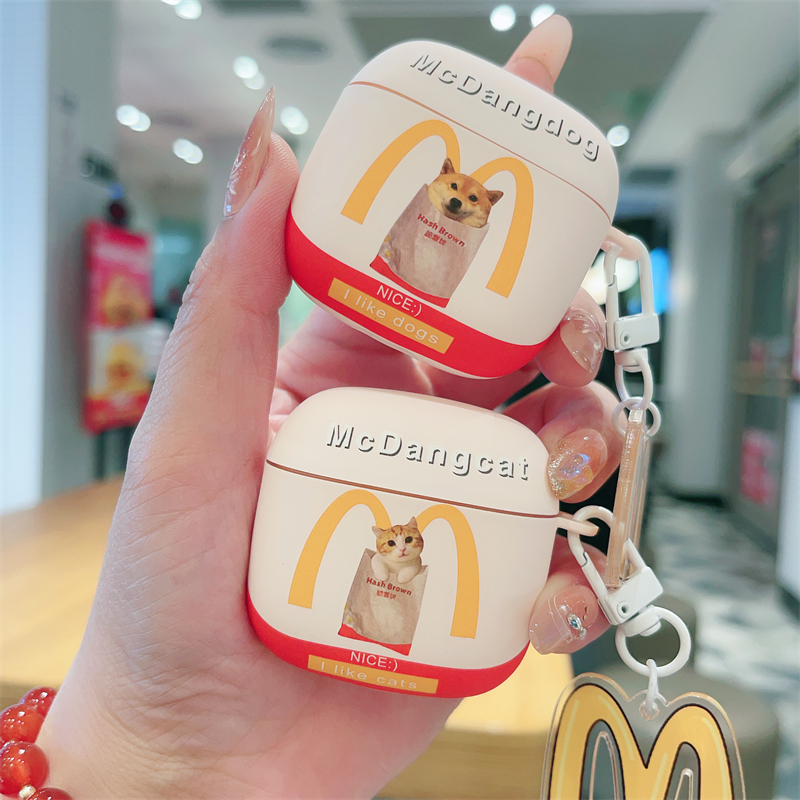 适用华为freebudsse3保护套freebudspro4/pro3耳机壳bud4/4e/4i新款6i/5i硅胶pro2柴犬猫咪SE2蓝牙FreeClip盒