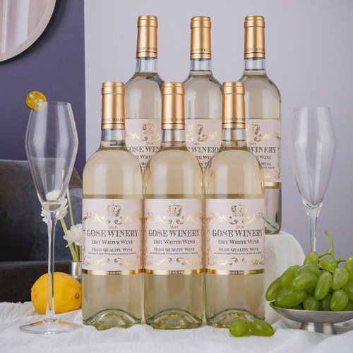 白葡萄酒进口半甜白霞多丽干白葡萄酒女士长相思晚安酒雷司令微醺