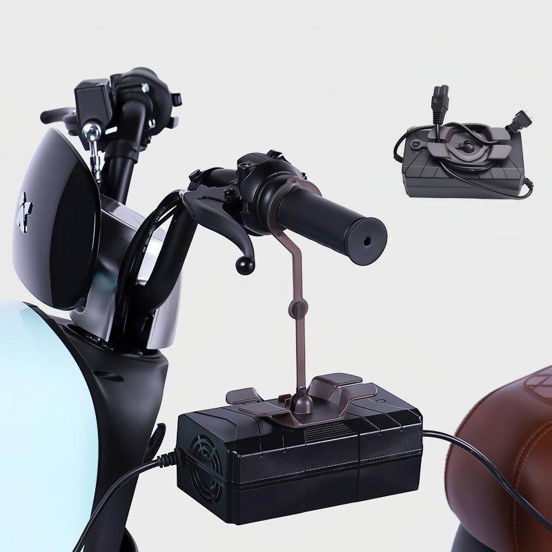 电动车充电器挂钩随挂可旋转集线收纳电瓶车结实耐用上的折叠