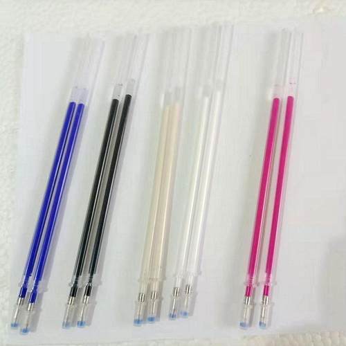 10支装高温消失笔芯65度热溶解画图点格制衣刺绣工具0.5粗头