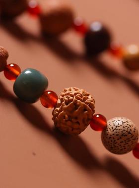 2026十八籽手串十八子多宝菩提手持车挂本命年护身符男女款式文玩