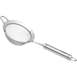 苏泊尔304不锈钢漏勺婴儿辅食过滤网鸡蛋羹滤网筛鸡蛋液过滤神器