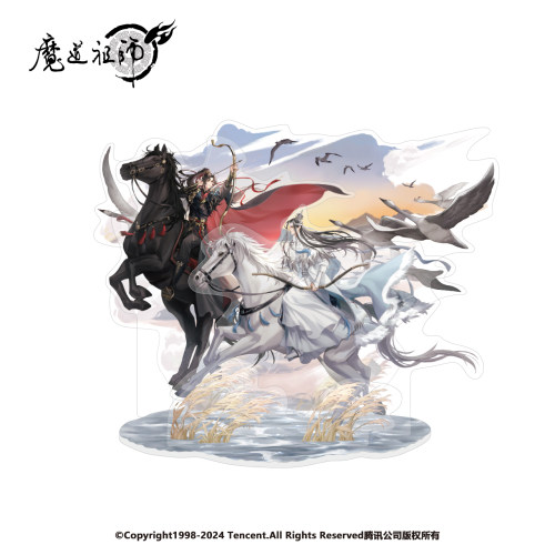 南漫社正版 魔道祖师动画周边 冬羽系列 拍立得徽章盲盒 吧唧立牌