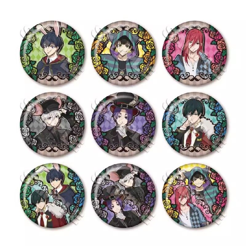 thumbnail for Nanmanshe genuine Hitani Blue Prison Blue Lock Badge Blind Box Bar Chirp Stand Gem Card Blind Draw