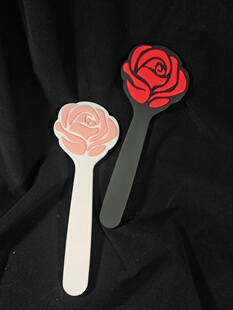 少爷的白菜铺  玫瑰花拍子 SPANK玫瑰花 硅胶 拍痧