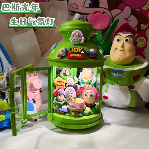 巴斯光年diy小夜灯玩具总动员手办摆件创意生日礼物送儿童男生朋