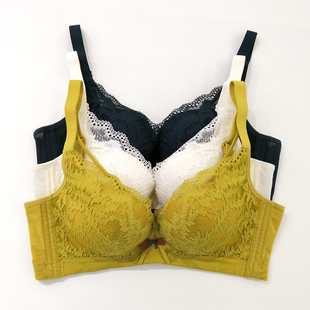 正品 贵夫人内衣女中厚桑蚕丝无钢圈聚拢上托收副乳文胸AB杯1180