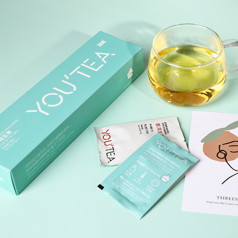 云南普洱茶散茶小包装便捷茶包加嘉YOU’TEA普洱生茶10袋海湾茶业|ruв категории чай, Пуэр - от Buy2taobao.com для оказания профессиональной услуги покупки агента Taobao