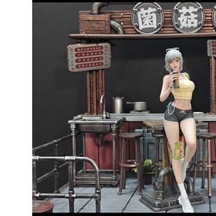 白月魁白老板运动服灵笼否极动画漫手办雕像模型摆件玩具gk游戏